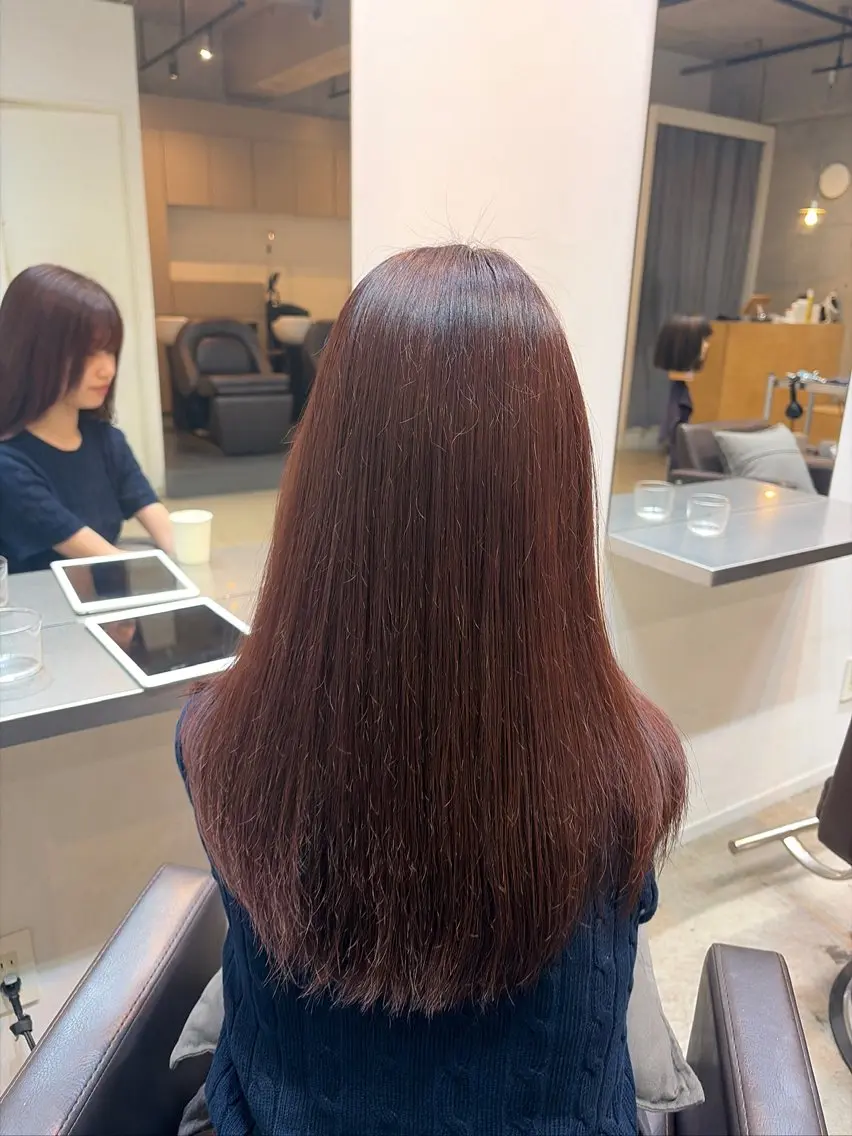 ロング カラー ヘアカラー 表参道/透明感カラー /nanakoのヘアスタイル