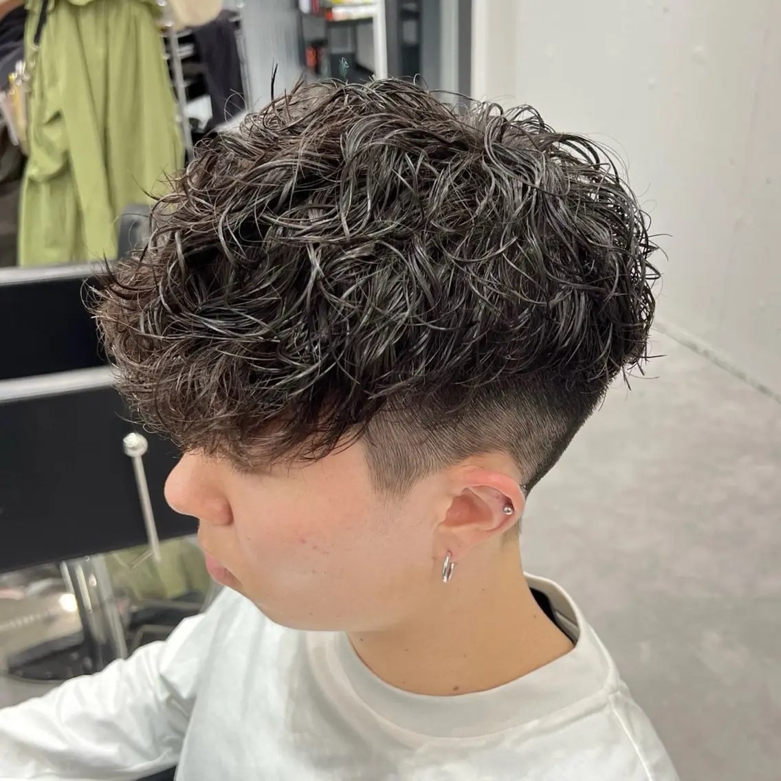 パーマ メンズ メンズパーマ スペインカール 【メンズ特化美容室】 LIBERのヘアスタイル