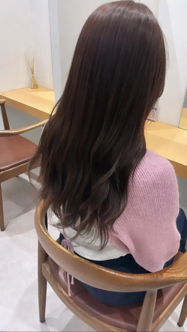 ミディアム ヘアカラー トリートメント minatsu 東京の技術を京都でのヘアスタイル