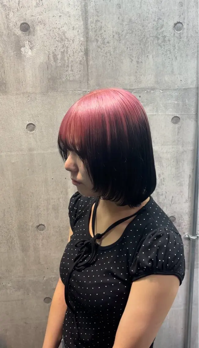 ショート カラー カット ヘアカラー ハイトーン/メンズ/ ウルフ特化   小松のヘアスタイル