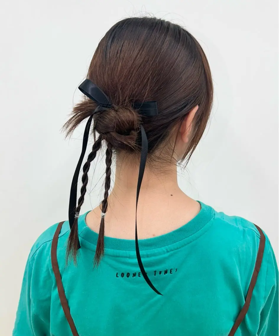 ヘアアレンジ ヘアセット 浪瀧 優季のヘアスタイル