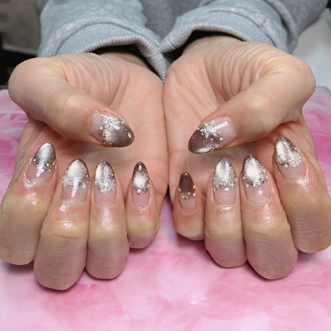 ミディアム ハンドネイル hs nail salonのネイルデザイン