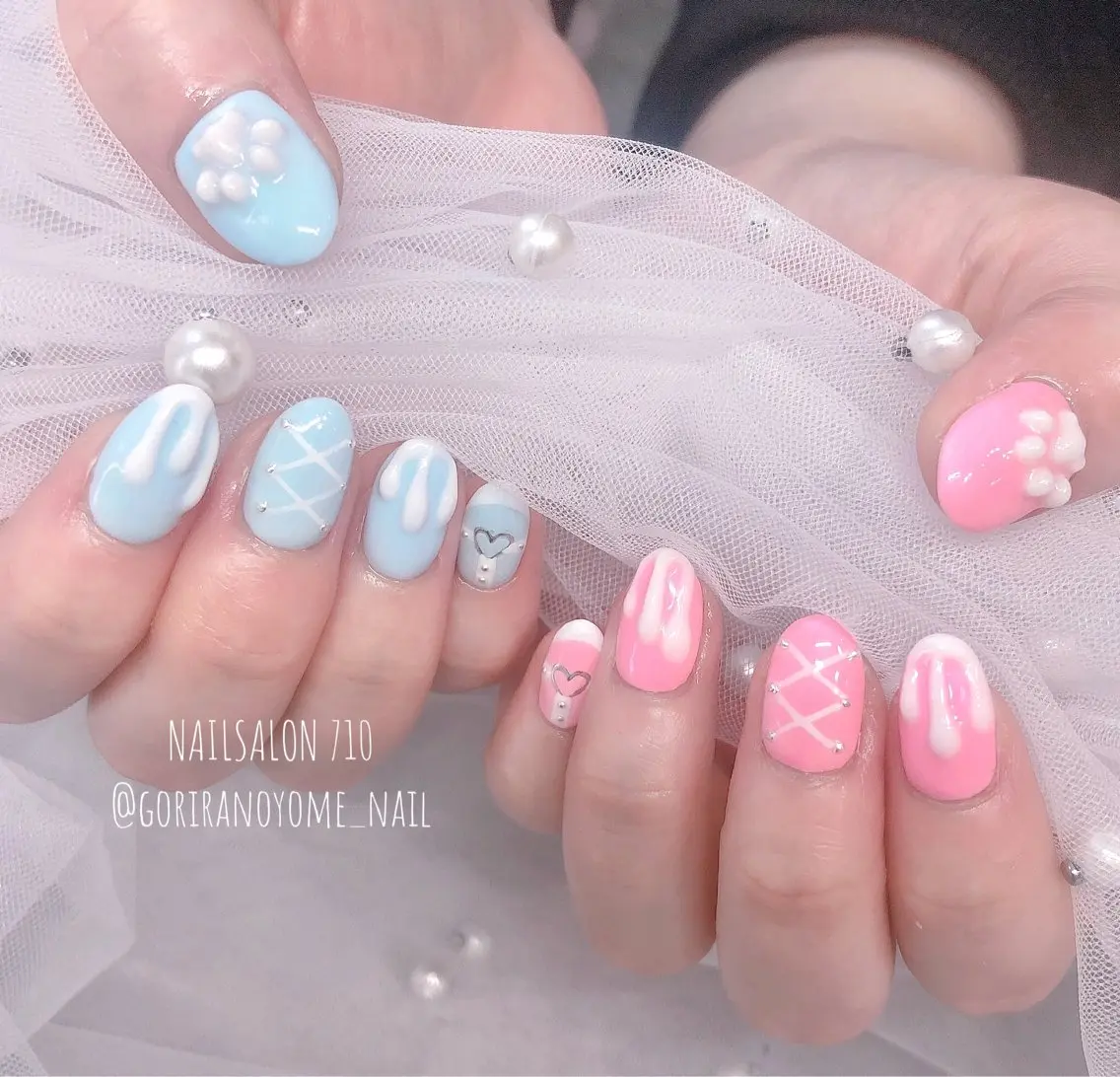 ネイル ハンドネイル フットネイル ナナイチゼロ I.Naoのネイルデザイン