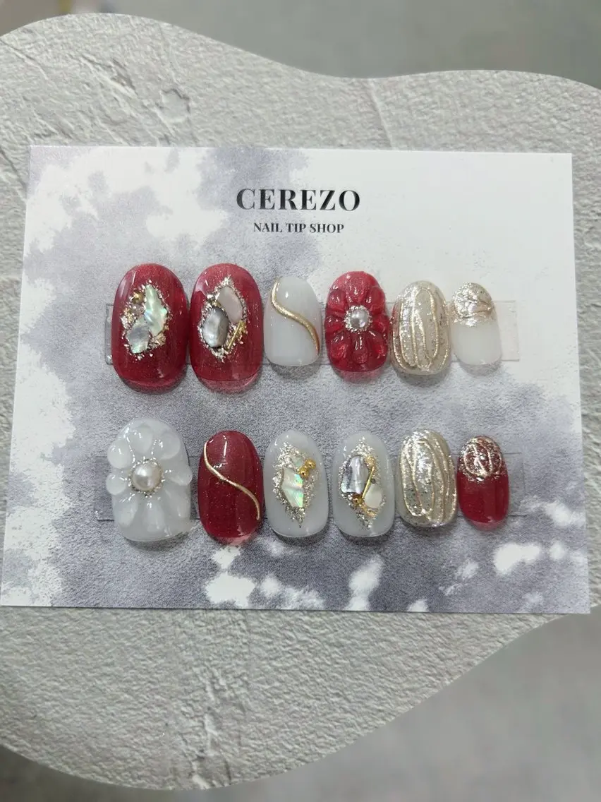 ネイル ネイルチップ cerezo ショートネイル専門店のネイルデザイン