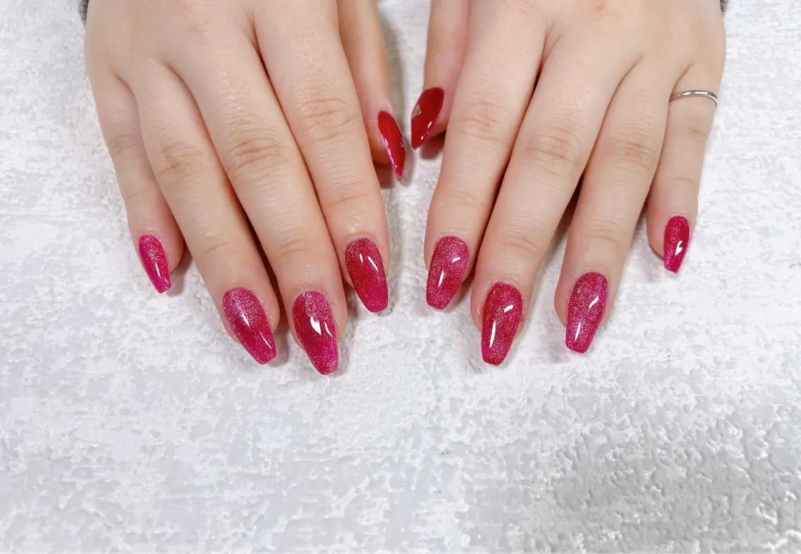 ネイル オーロラネイル フットネイル フレンチネイル ジェルネイル 韓国ネイル ハンドネイル mogunail &blowのネイルデザイン