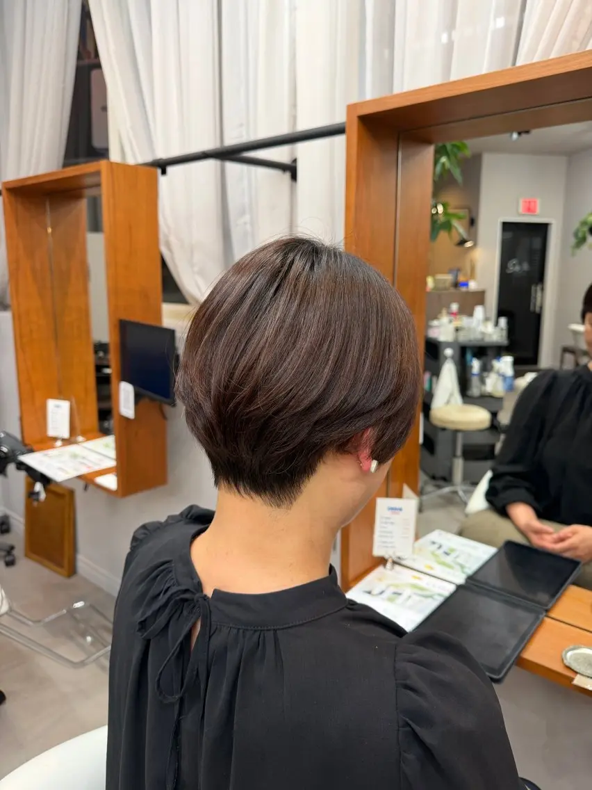 ショートカットモデルの写真