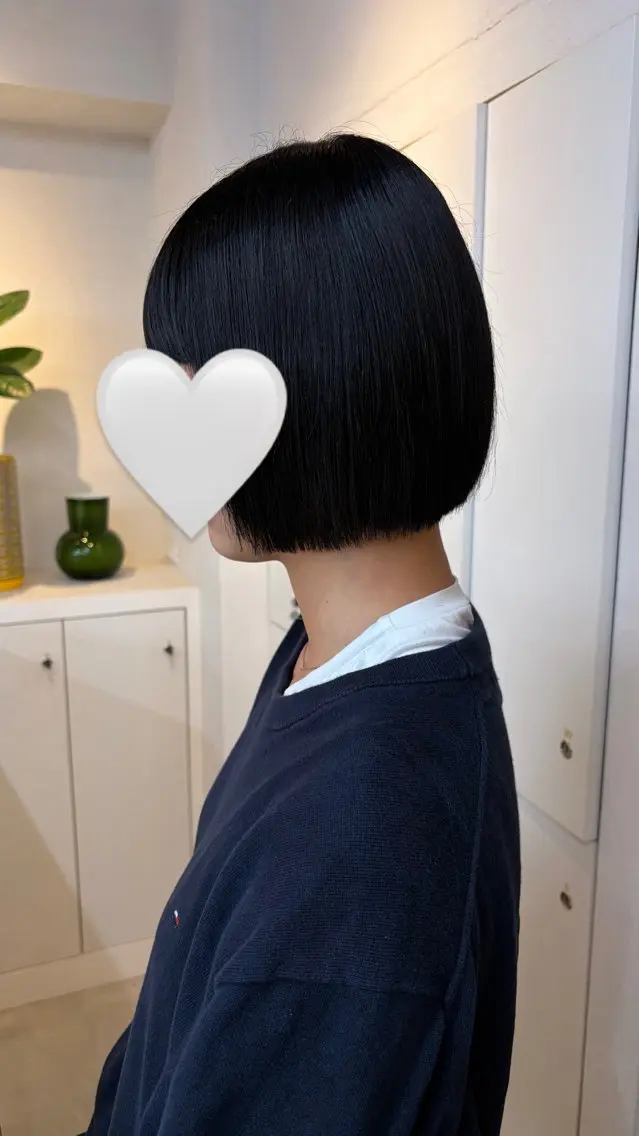 ショート ヘアアレンジ 透け感ベージュ🤎 韓国ヘアtakutoのヘアスタイル