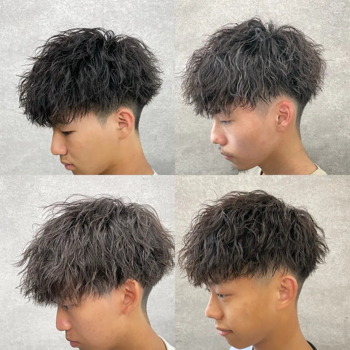 ショート カラー パーマ ヘアアレンジ メンズ キッズ カット 🔥メンズパーマ🔥 菅原楓のヘアスタイル