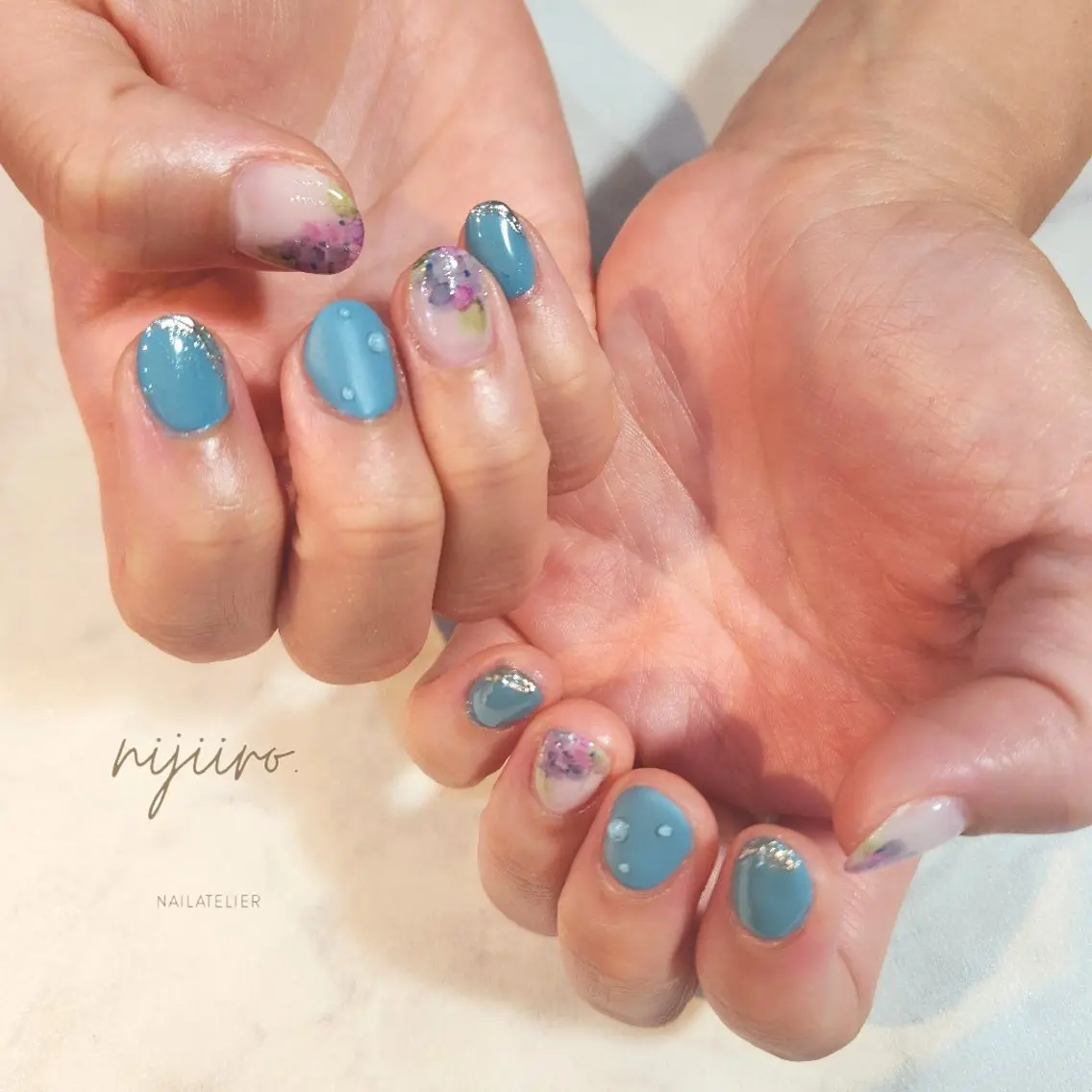 ネイル ハンドネイル nijiiro🌈 サトウのネイルデザイン