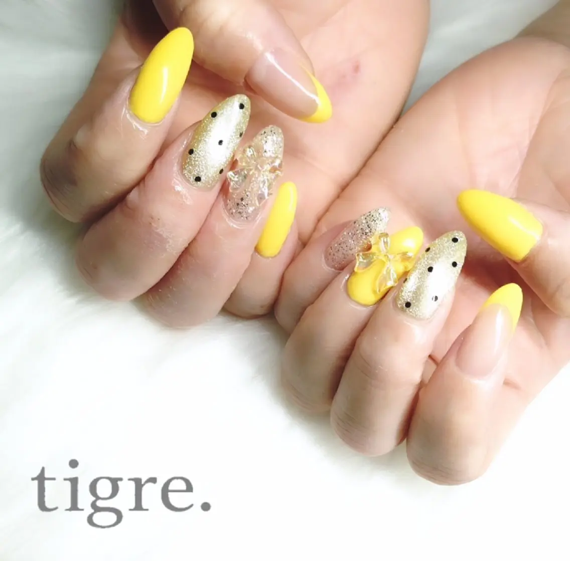 ネイル ハンドネイル tigre .のネイルデザイン