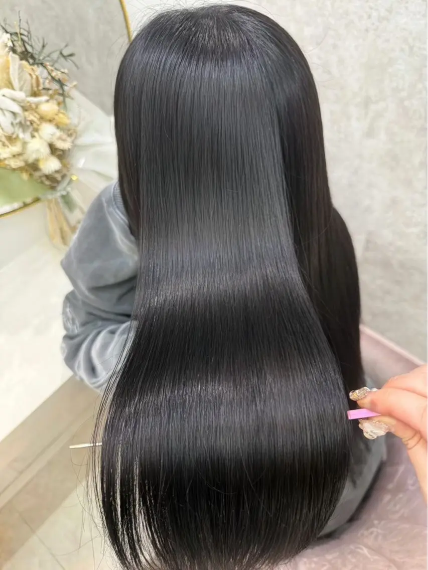 カラー 透明感カラー ヘアカラー 💎ななか/大宮 ワンカラー🪄のヘアスタイル
