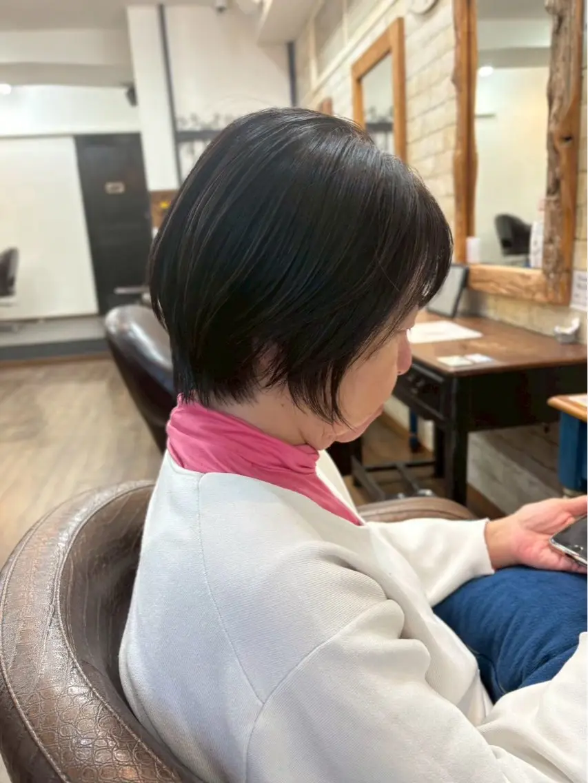 ショート ヘアカラー トリートメント みいな カラーモデル募集中！のヘアスタイル