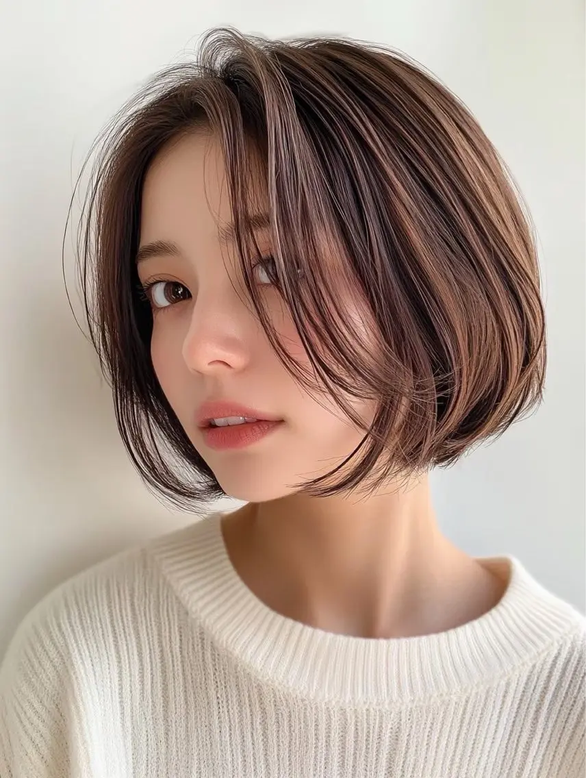 ショート ブリーチなしWカラー 超特化/YURAのヘアスタイル