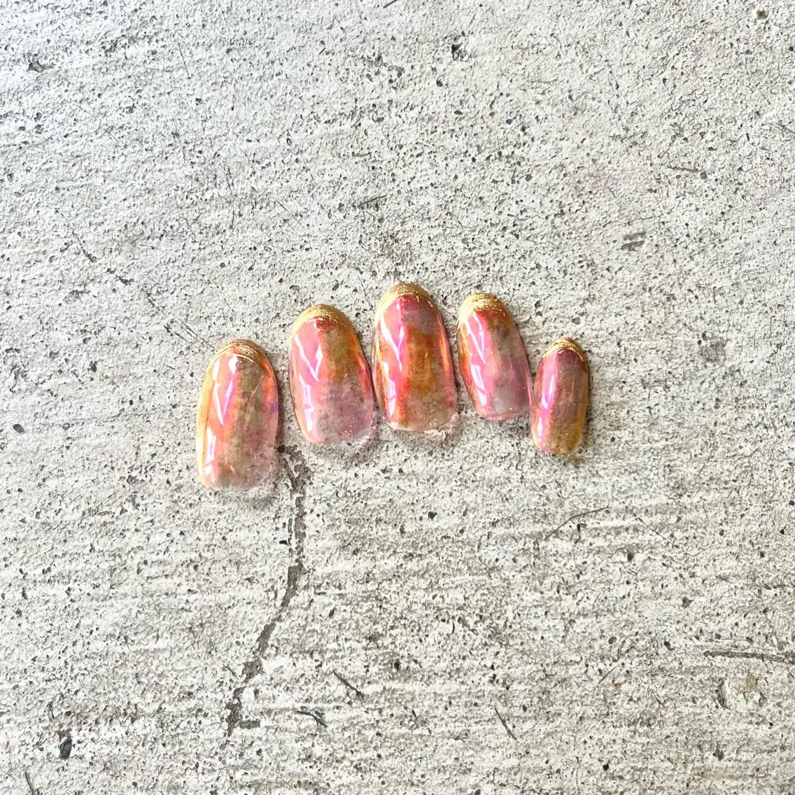 ネイル ニュアンスネイル TRAM-nail moriizumiのネイルデザイン