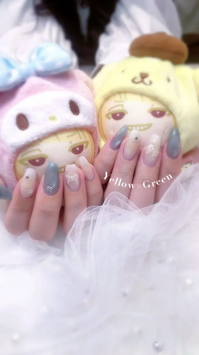 ネイル ️🫧moko 艶感🫧のネイルデザイン