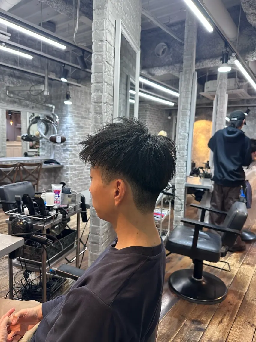 ショート メンズ 🩵メンズショート✨ パーマスタイル みくのヘアスタイル