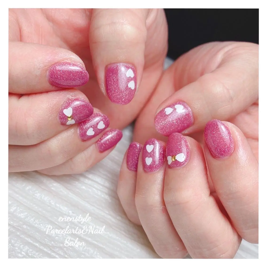 ショート ネイル 🐾enen style 🐾のネイルデザイン