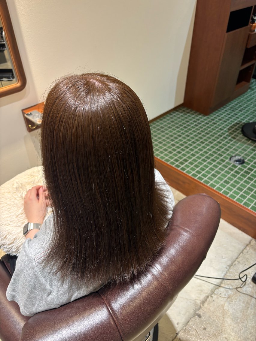 セミロング ヘアカラー 坂本慧人/ qualiaのヘアスタイル