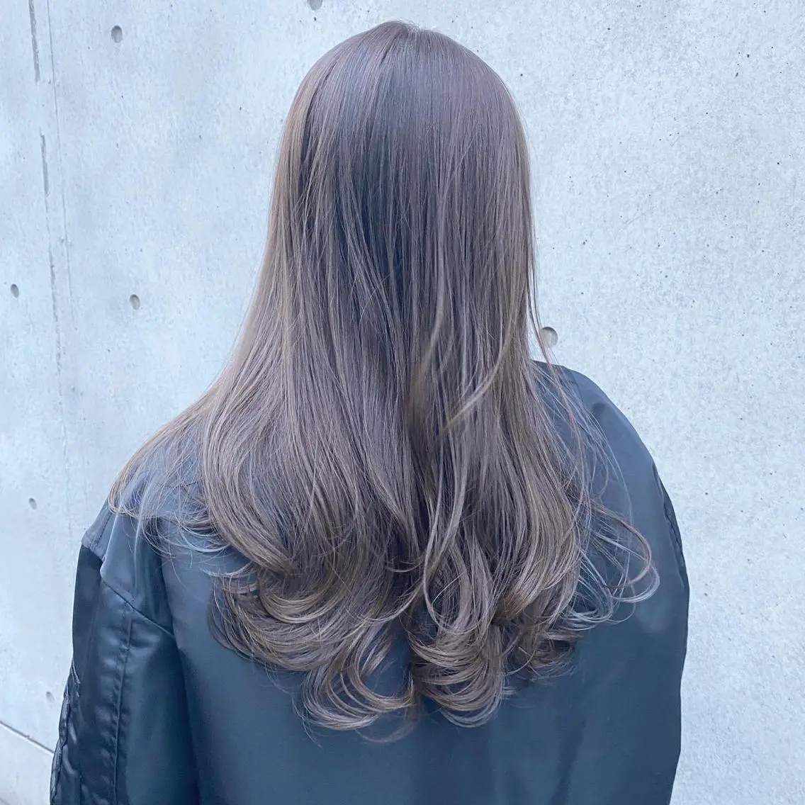 ロング ヘアカラー トリートメント 透け感×顔まわり デザイン✂︎吉田のヘアスタイル