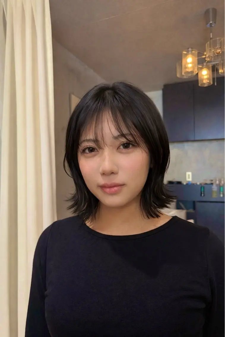 ショート カット ヘアカラー 木村 心海☆明石のヘアスタイル