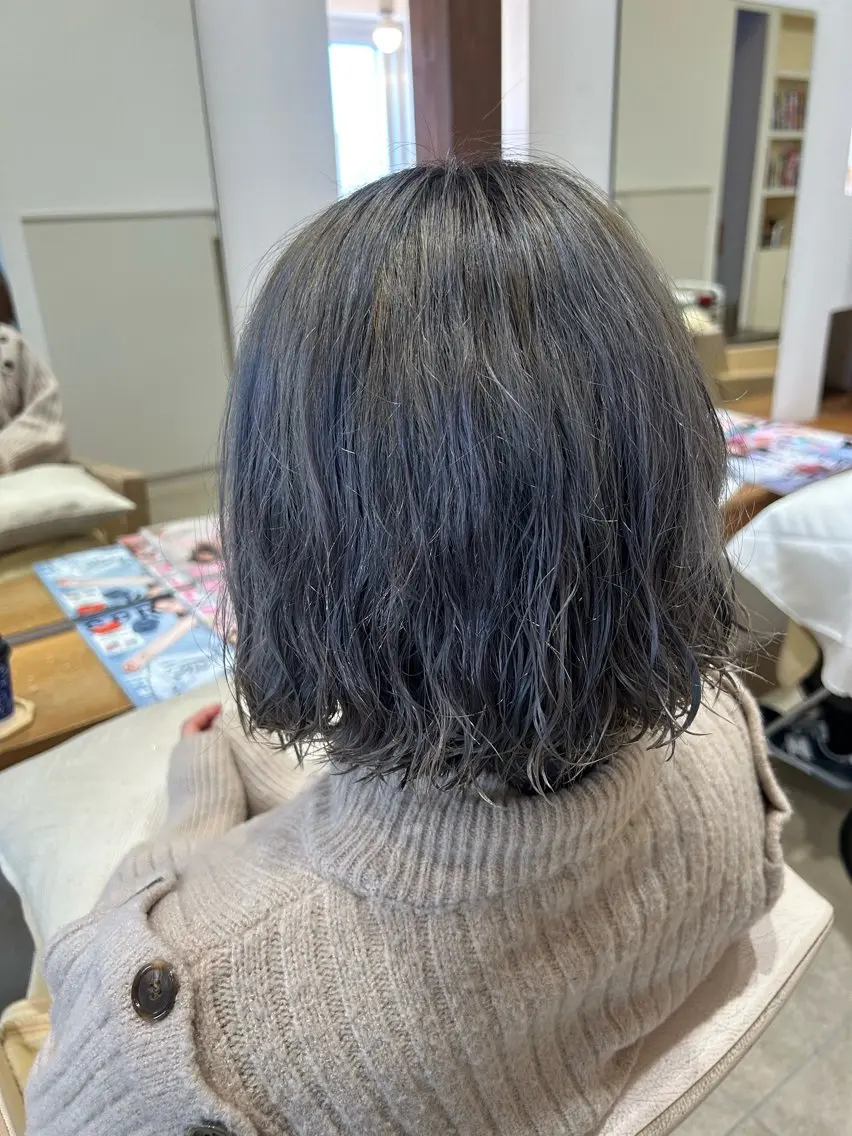 カラー パーマ 柳内 まゆのヘアスタイル