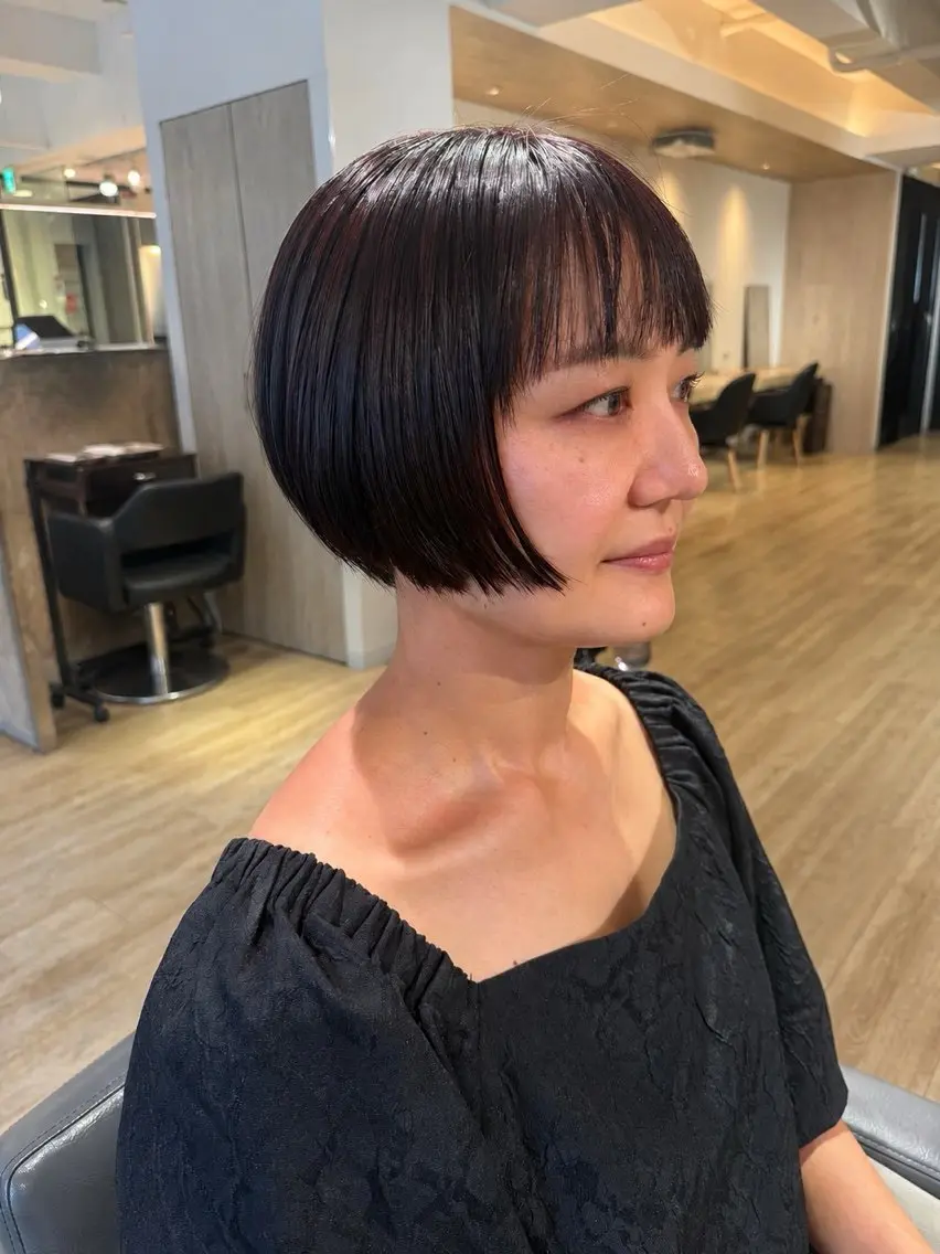 ショート ショートヘア カット トリートメント 似合わせ特化❤️ カット/パーマ/梅田のヘアスタイル