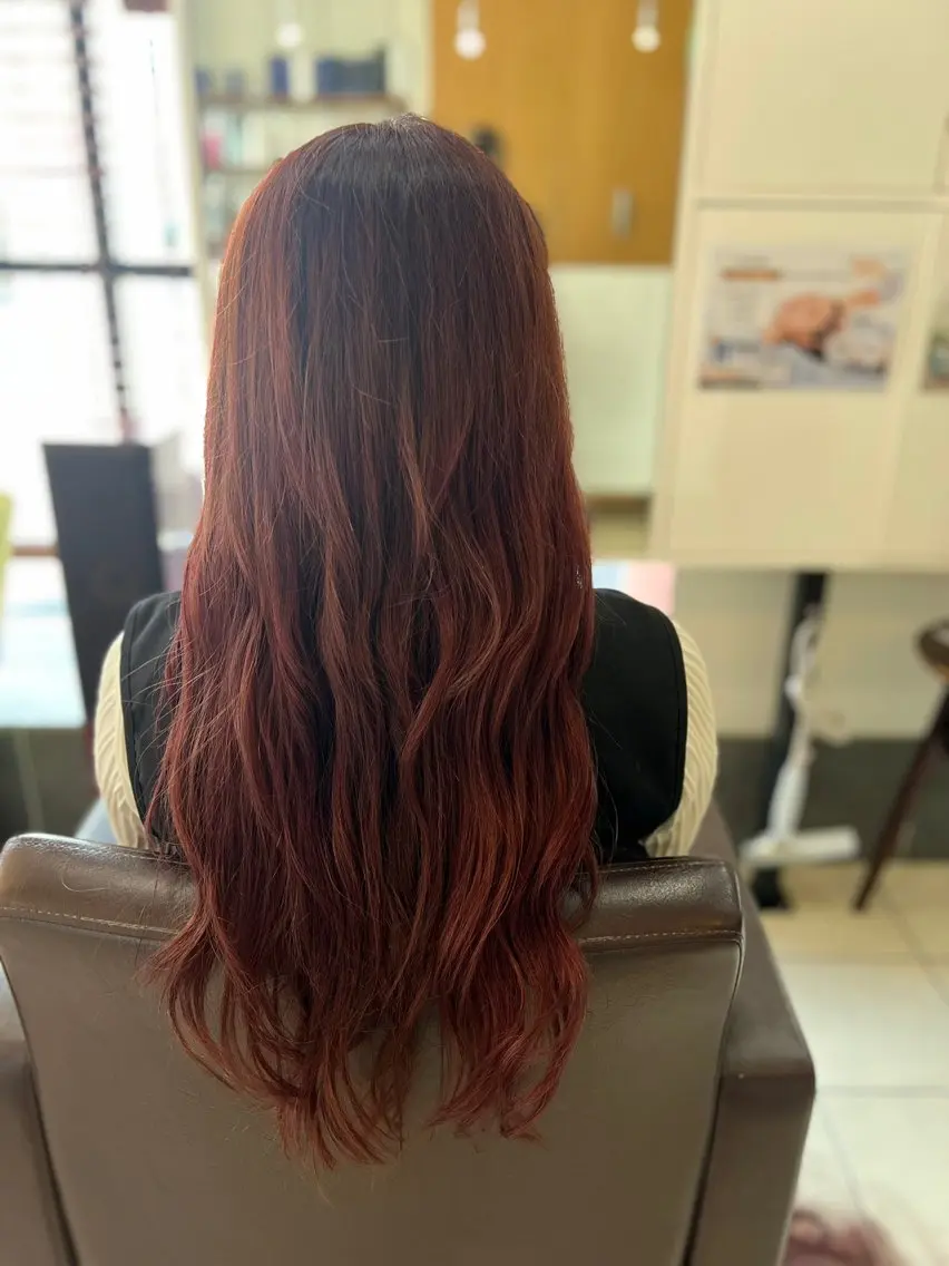 ロング カラー 中尾 彪聖のヘアスタイル