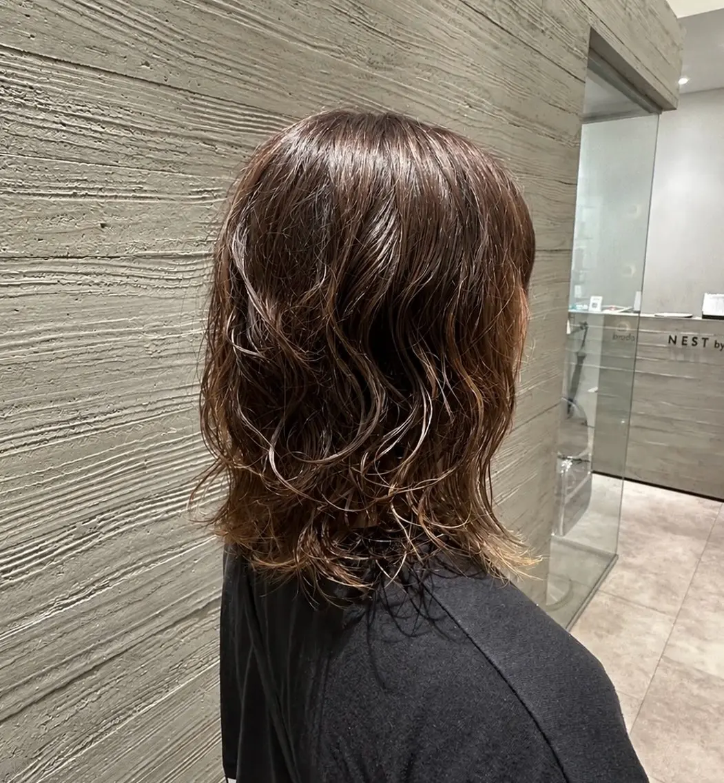 パーマ パーマ ナカイフウタ /パーマのヘアスタイル