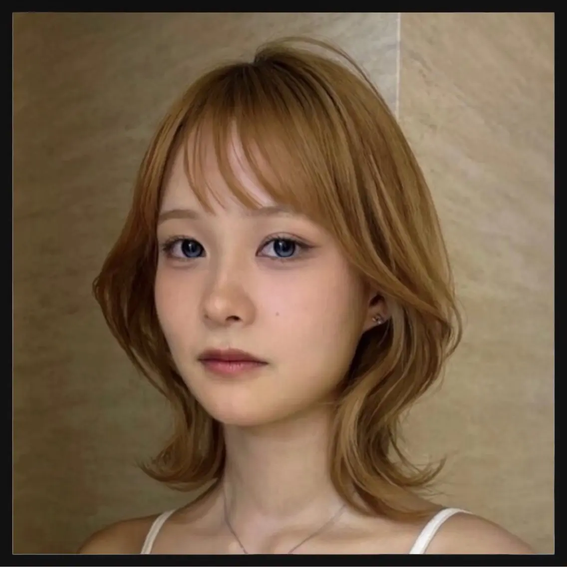 ミディアム 透明感ダブルカラー/ 似合わせボブ👑涼介のヘアスタイル