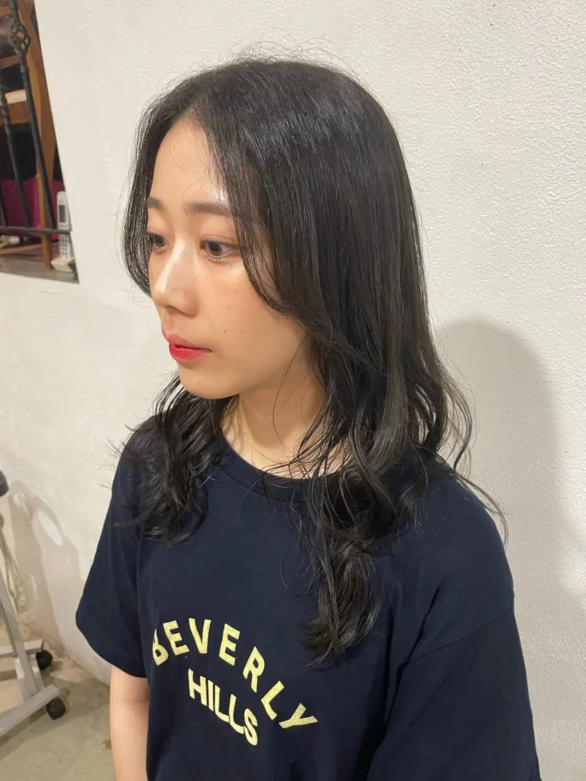 ロング カラー ヘアカラー 【お洒落パーマ】 Elme　肥塚康汰郎のヘアスタイル