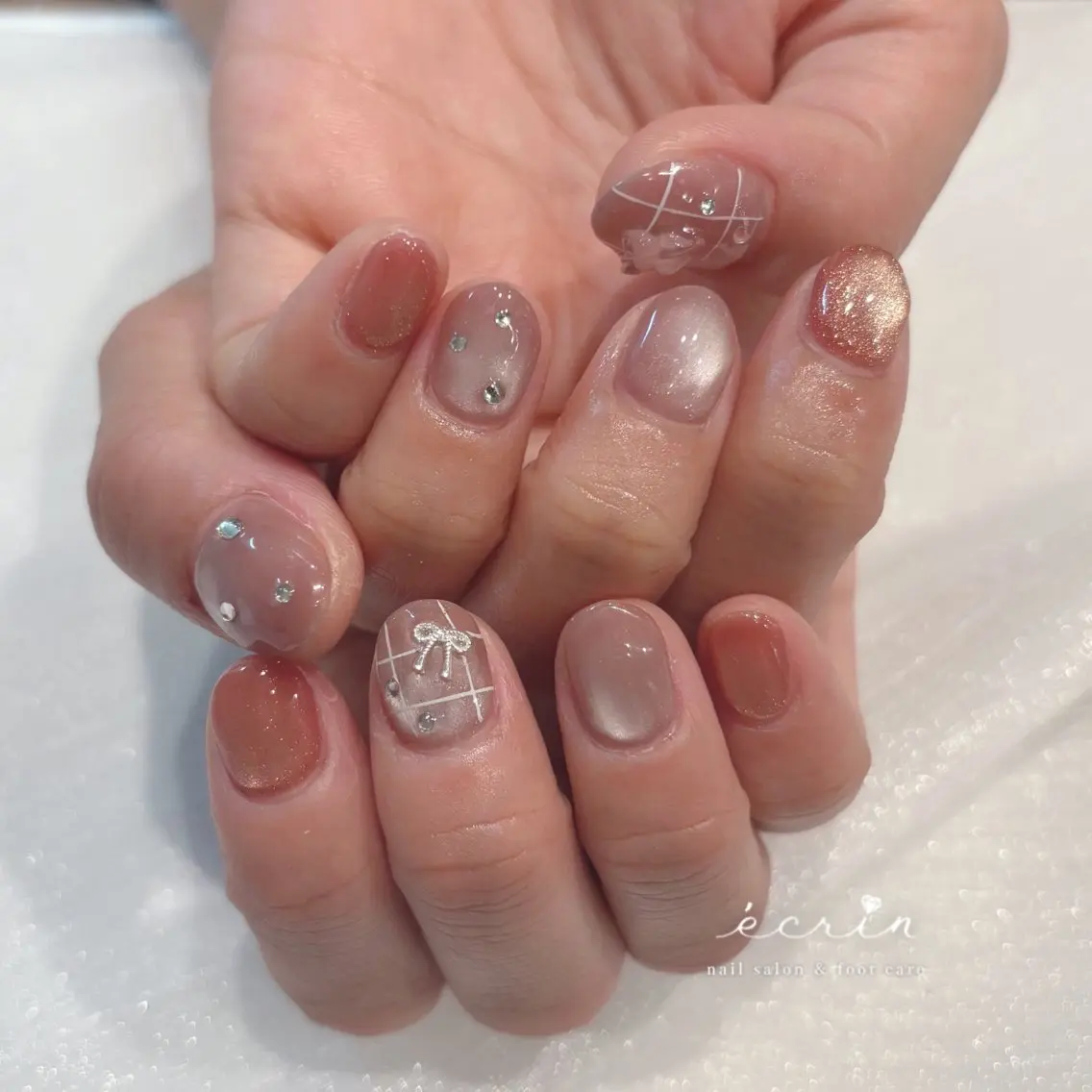 ネイル ecrin エクラン Haruka🌼のネイルデザイン