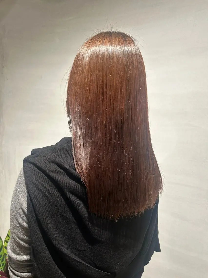 縮毛矯正(酸性ストレート)の写真