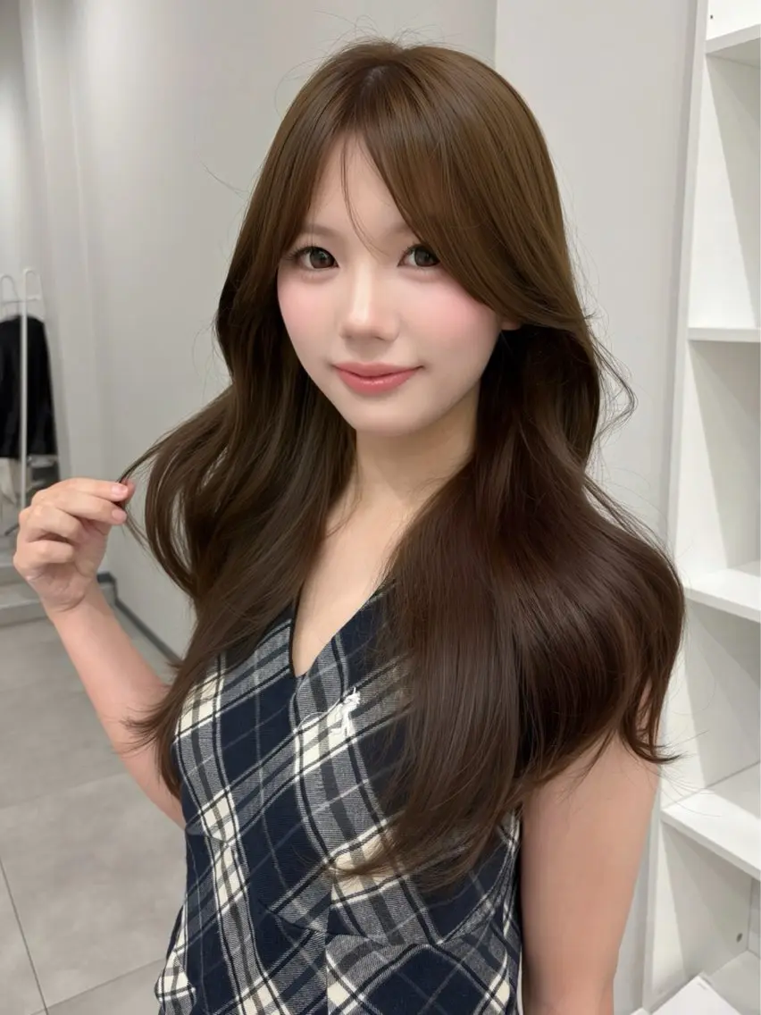 ロング カラー チサキ/モデル募集/ 京都烏丸・四条大宮のヘアスタイル
