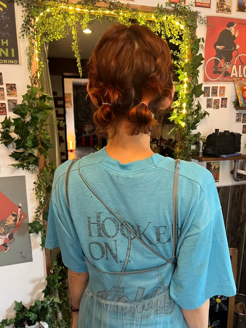 カット+ワンカラー+クイックトリートメント ¥8800の写真