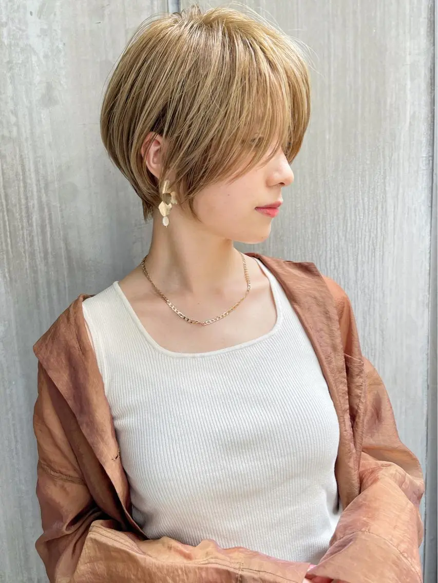 カット＋カラー＋オッジオット4ステップトリートメントの写真