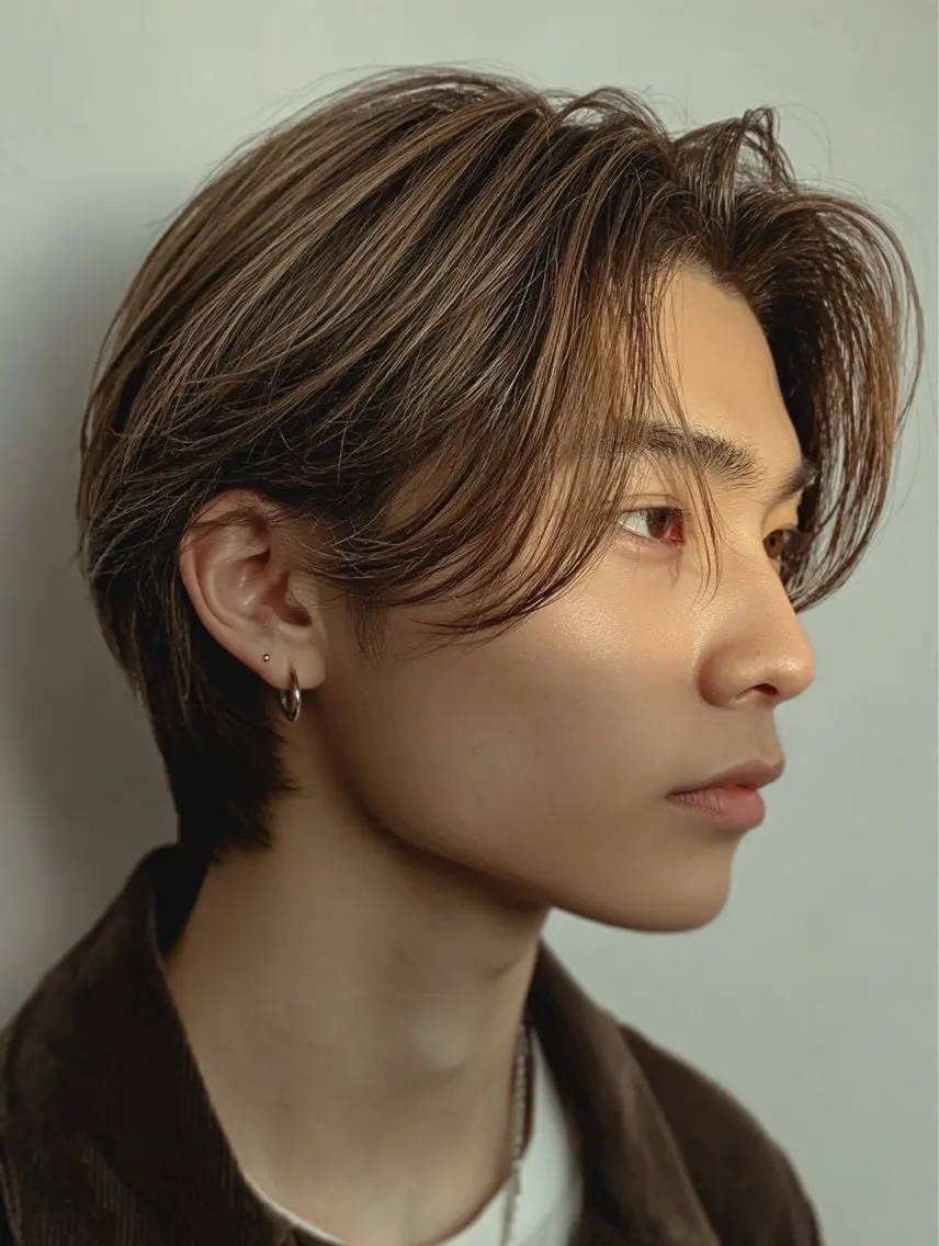 カラー メンズ 古野 麟のヘアスタイル