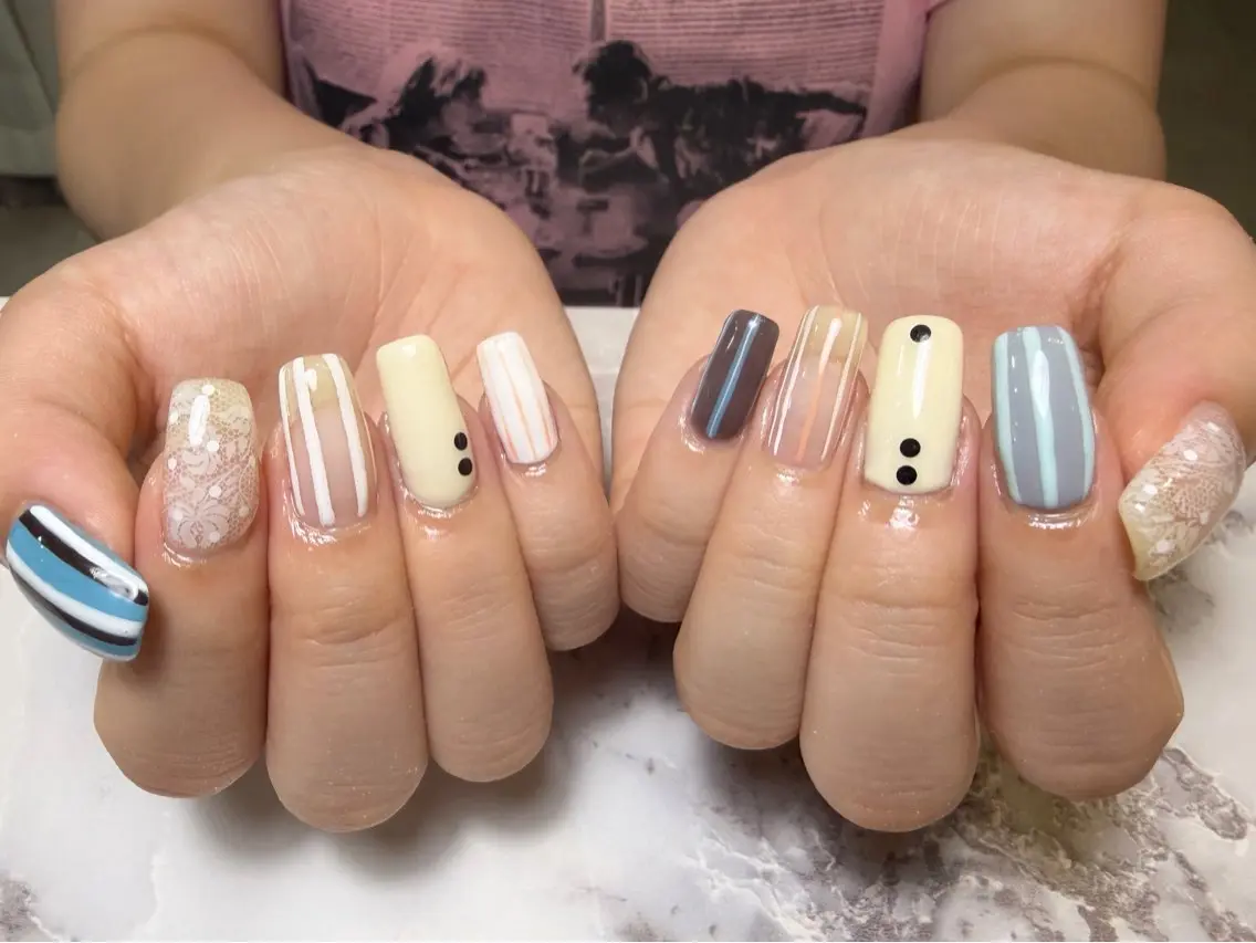 ネイル ハンドネイル BLANC.nail yuuのネイルデザイン