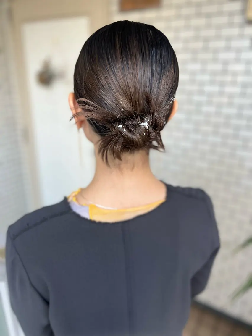 ヘアアレンジ ヘアセット 大人可愛いヘアメイク 💋🧚♀️しずかのヘアスタイル