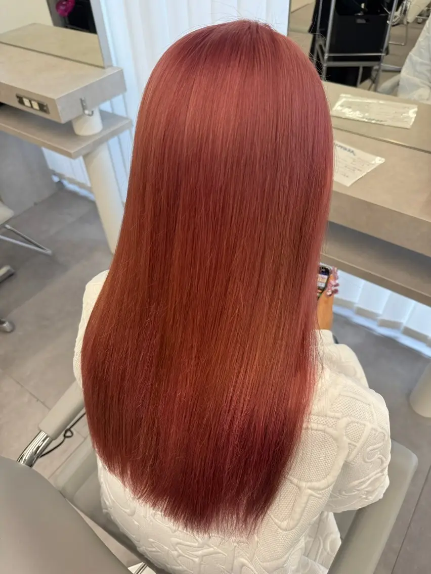 ロング カラー カット ヘアカラー トリートメント 🎀髪質改善🎀栄 レイヤー/yukiのヘアスタイル