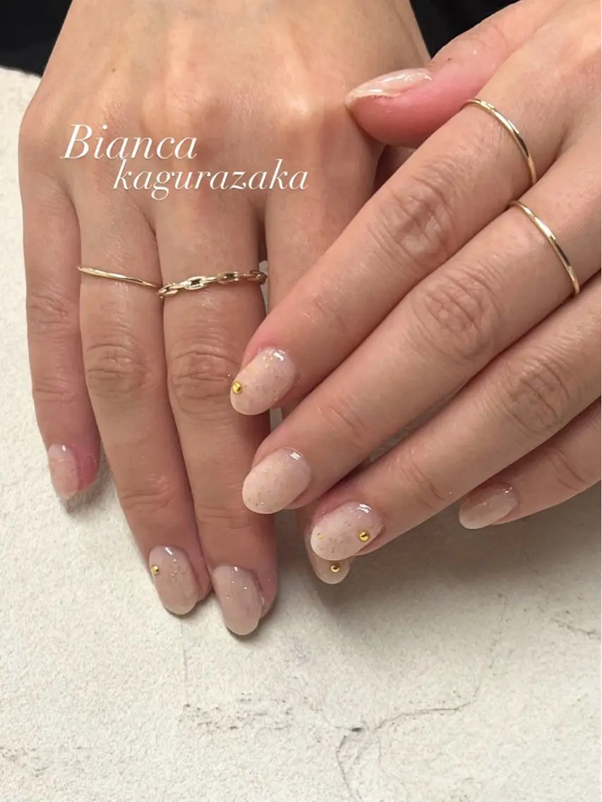 ネイル BIANCA市ヶ谷店 TSUMITAのネイルデザイン