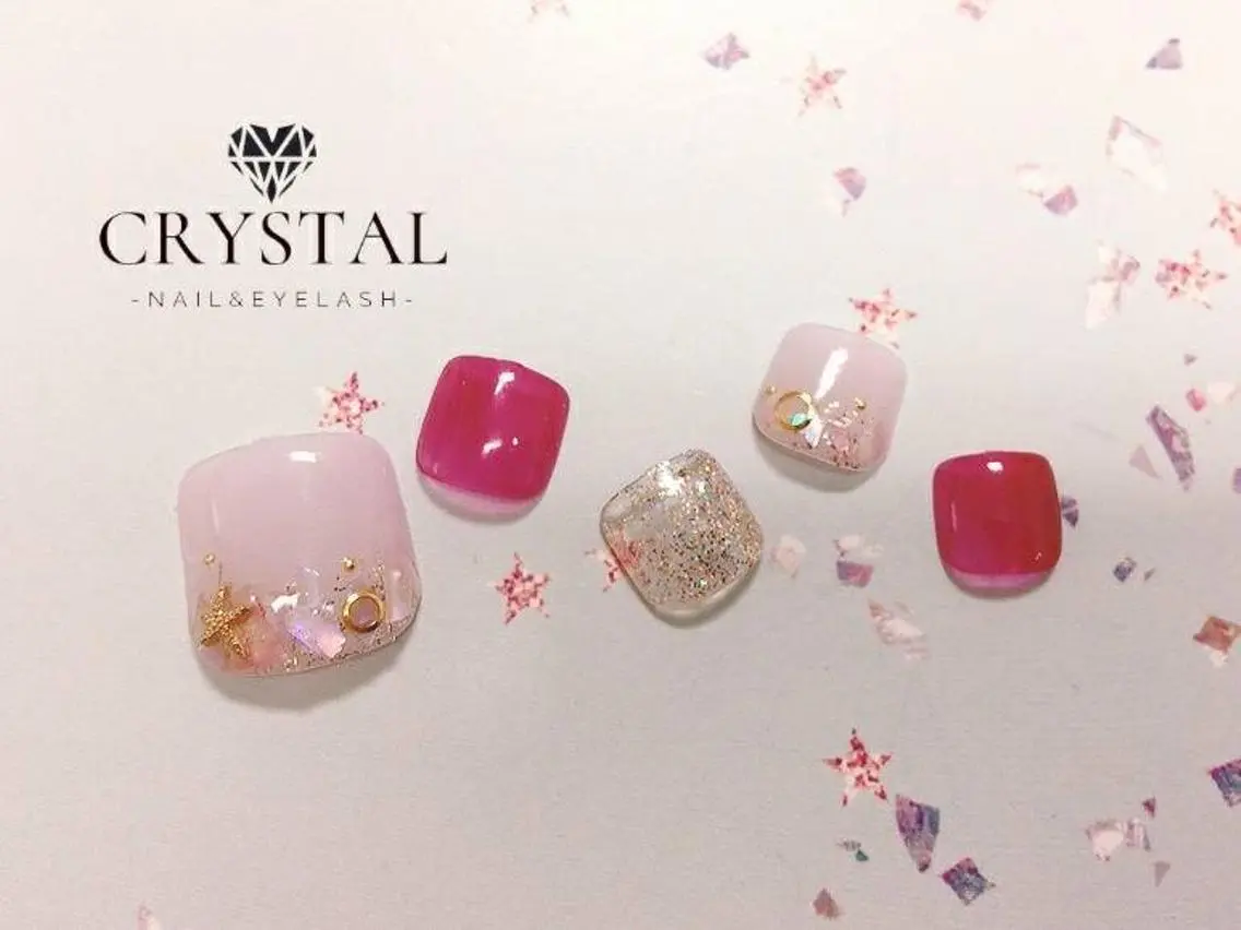 ネイル フットネイル CL Nailのネイルデザイン