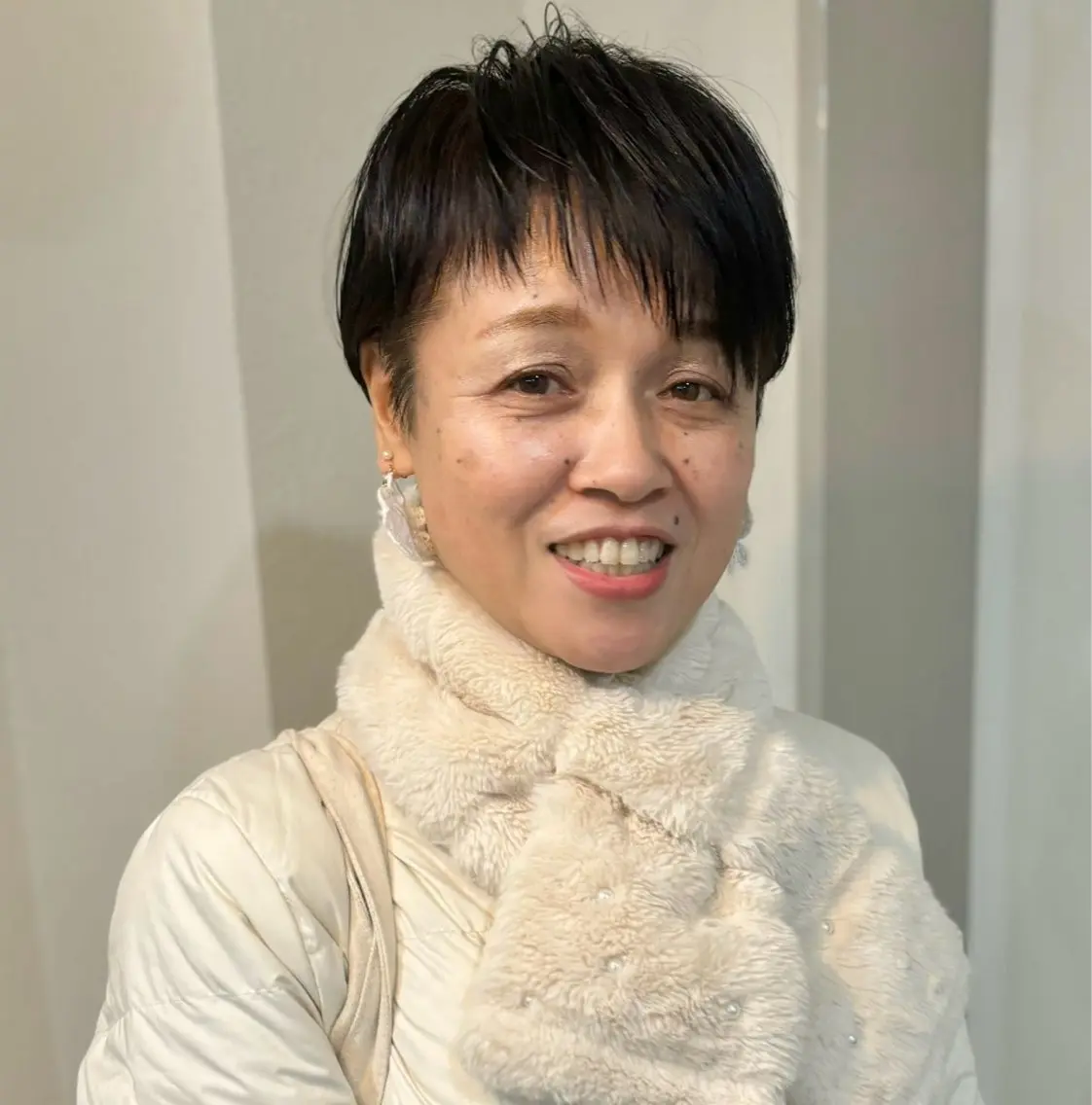ショート オン眉 ショートヘア 大阪ヴィーガンサロン KANAKOのヘアスタイル