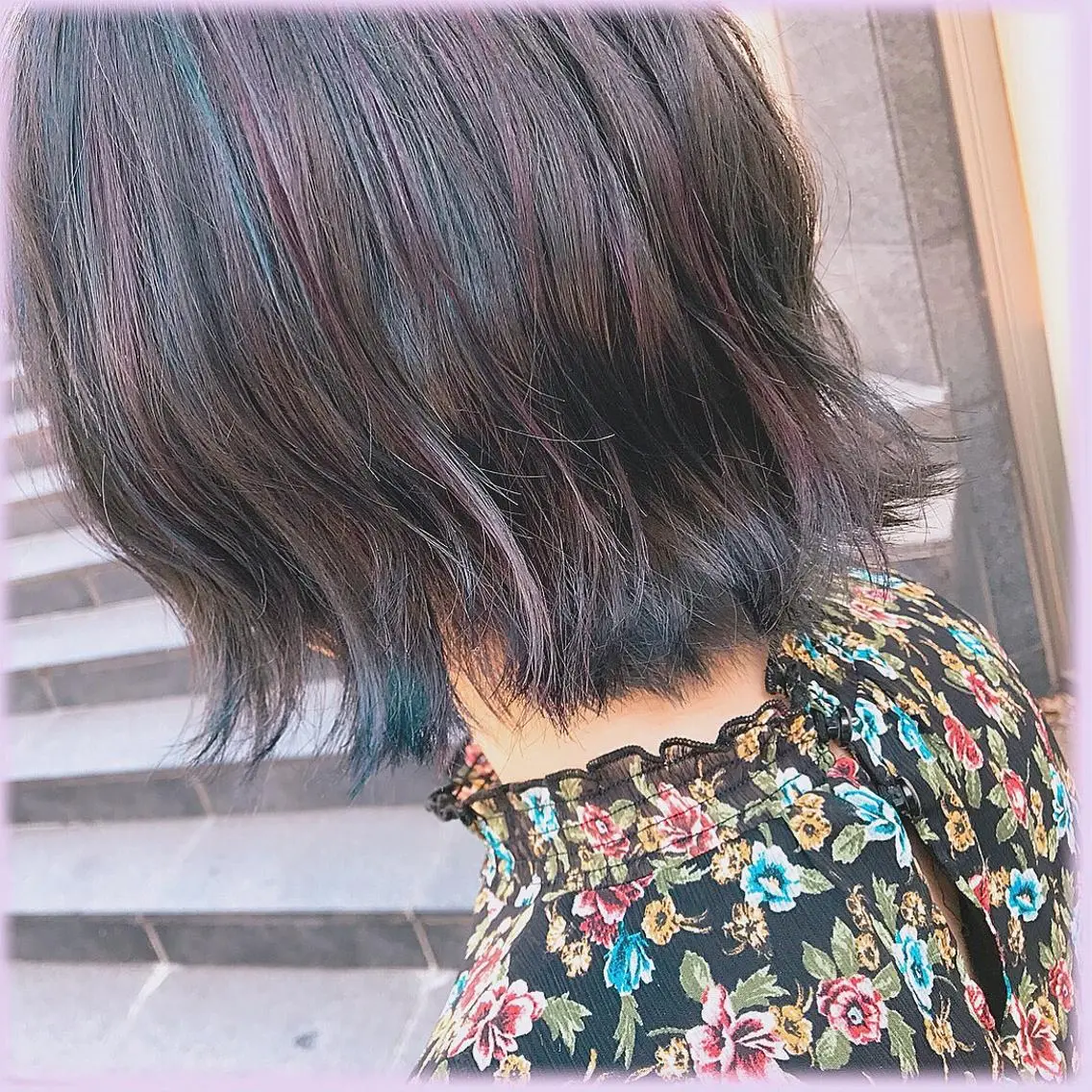 ミディアム カラー ユニコーンカラー YUI𓍯ｴｸｽﾃ /ﾆｭｱﾝｽｶﾗｰのヘアスタイル