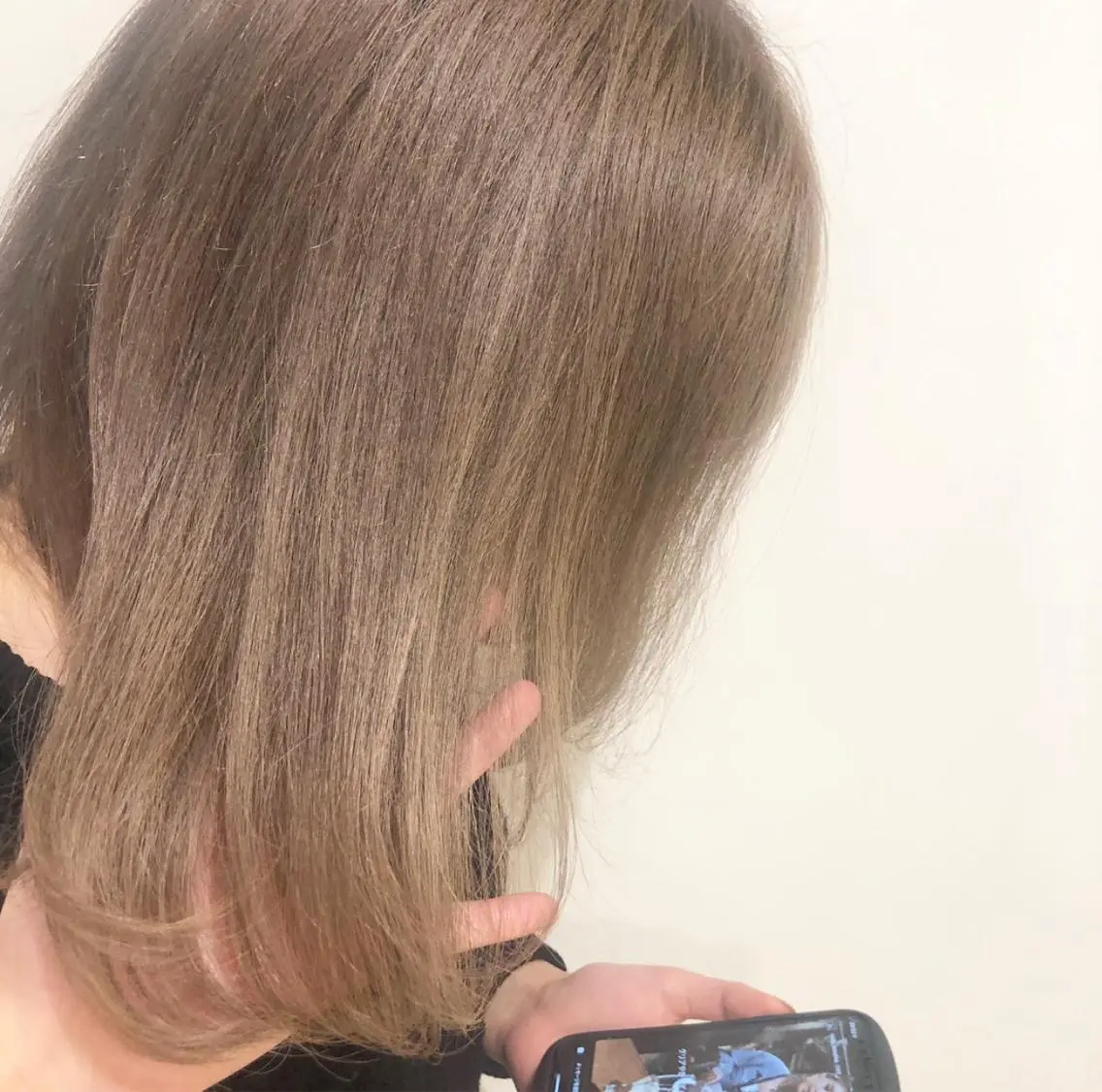 セミロング カラー sail hairのヘアスタイル