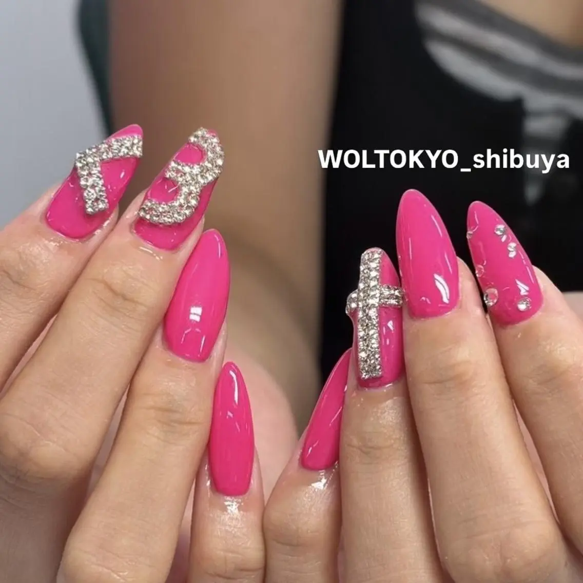 ネイル ハンドネイル WOLTOKYO池袋 🌙韓国ワンホンのネイルデザイン