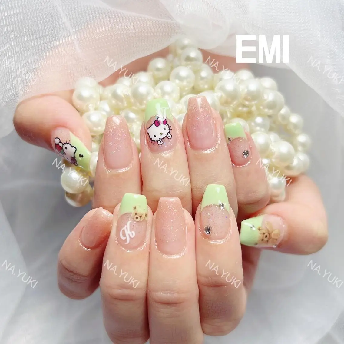 ネイル ハンドネイル ハンドケア YUKI 💗 渋谷店のネイルデザイン