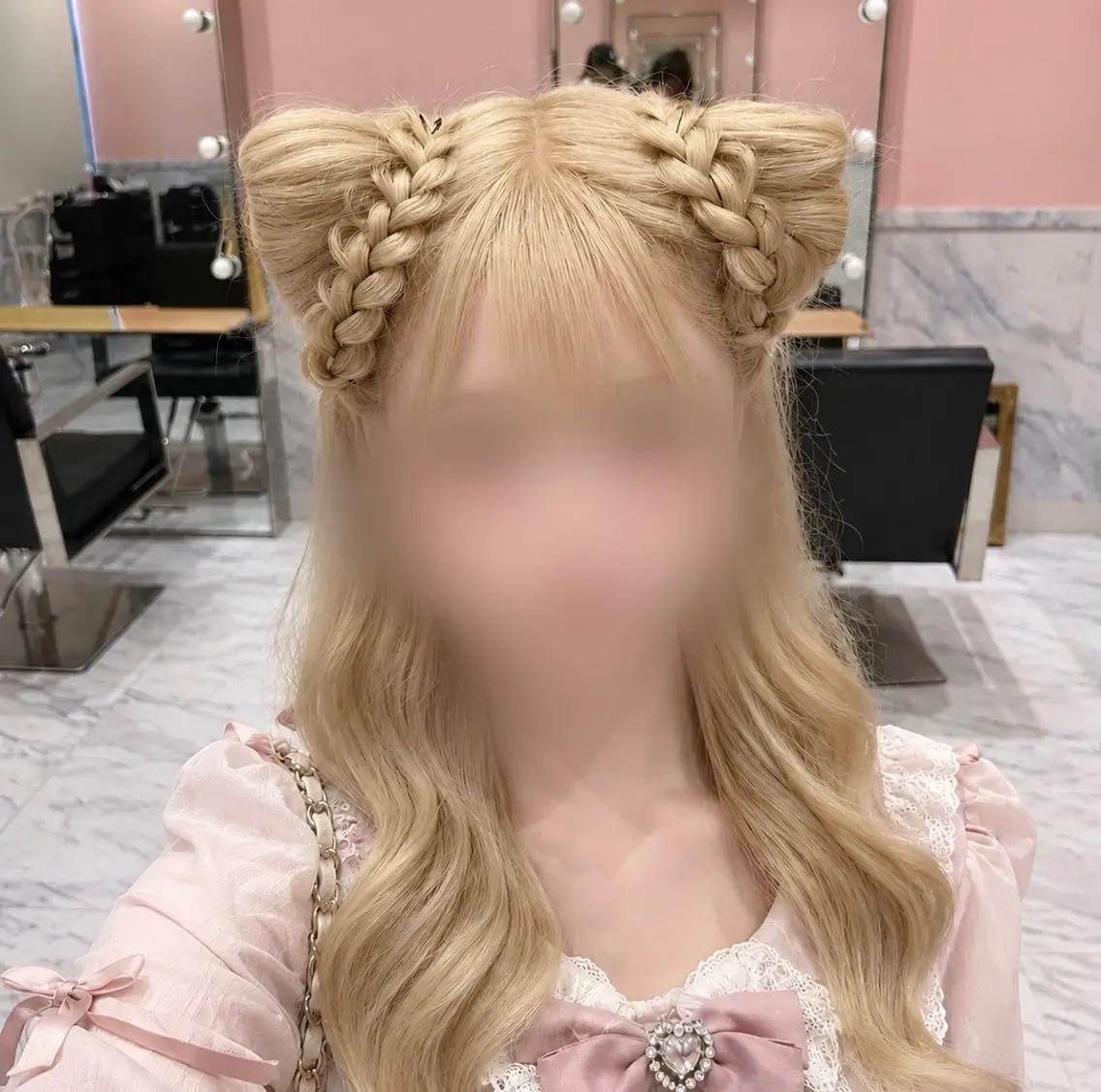 ヘアアレンジ 🎀推し活ヘアメ/ 地雷量産/あいり🎀のヘアスタイル