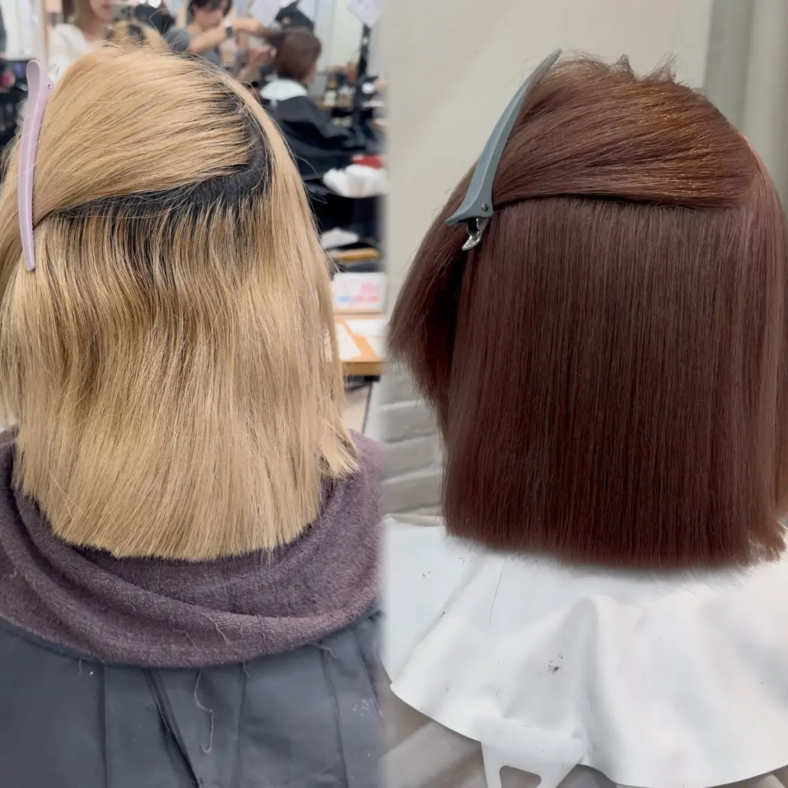 ショート カット ヘアカラー 縮毛矯正 🪞髪質改善縮毛矯正 つや髪特化🪞／あおのヘアスタイル