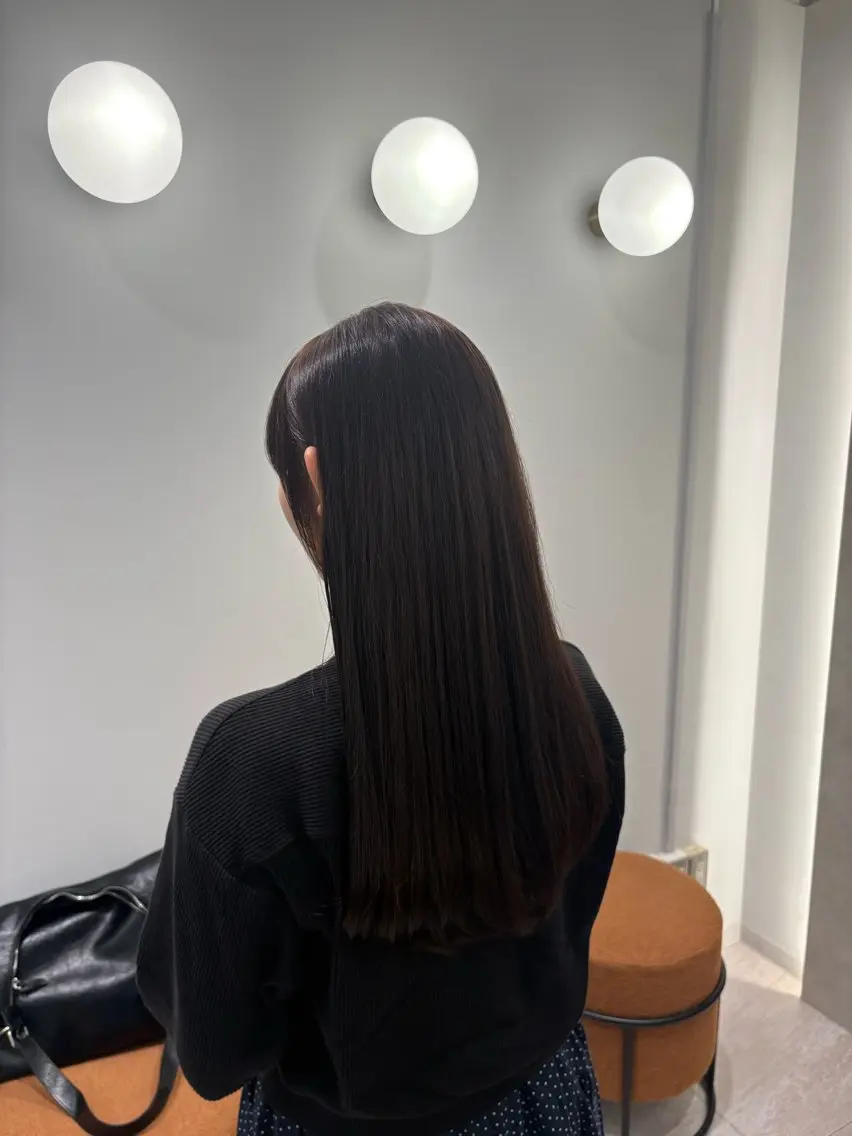 ロング カラー カット ヘアカラー 🪐 ayameのヘアスタイル