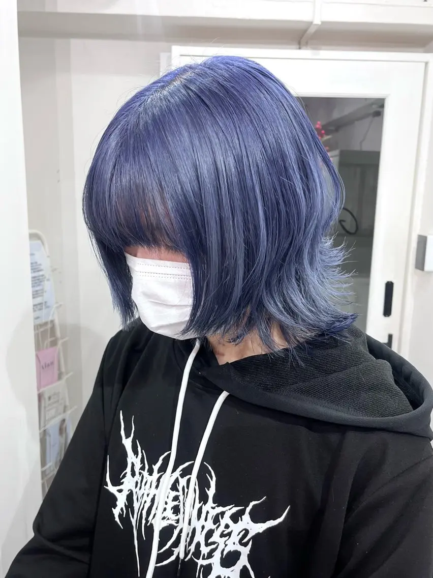 【👾ダブルカラー👾】全体ブリーチ➕カラー➕1stepトリートメントの写真
